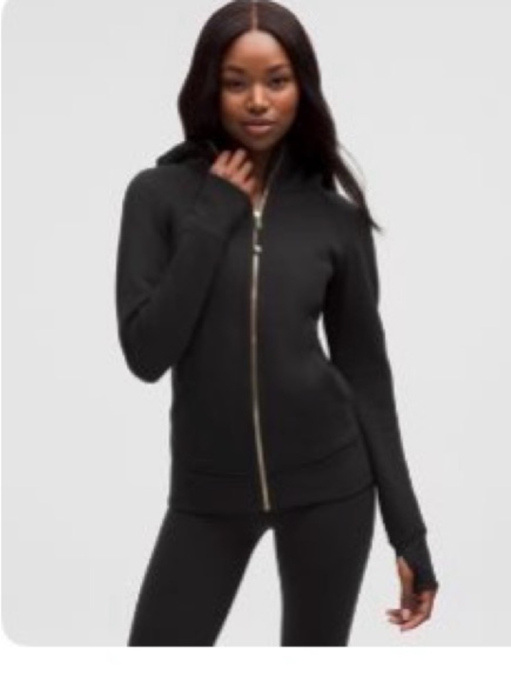 NWOT Lululemon Define Women's Black Zip Hoodie